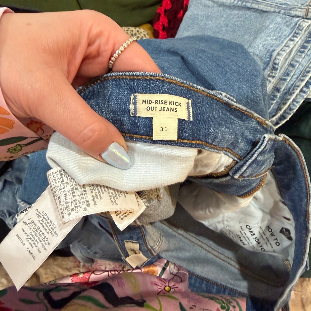 Madewell Mid-Rise Flare Jeans - Blue